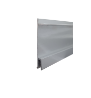 P-BD60S Fabric Aluminium Profile, Anodized Silver, 130mm, 3M, Slim SEG Frame for Compact Textile Lightbox & Tight-Fit Displays, Ideal for Modern Retail Environments
